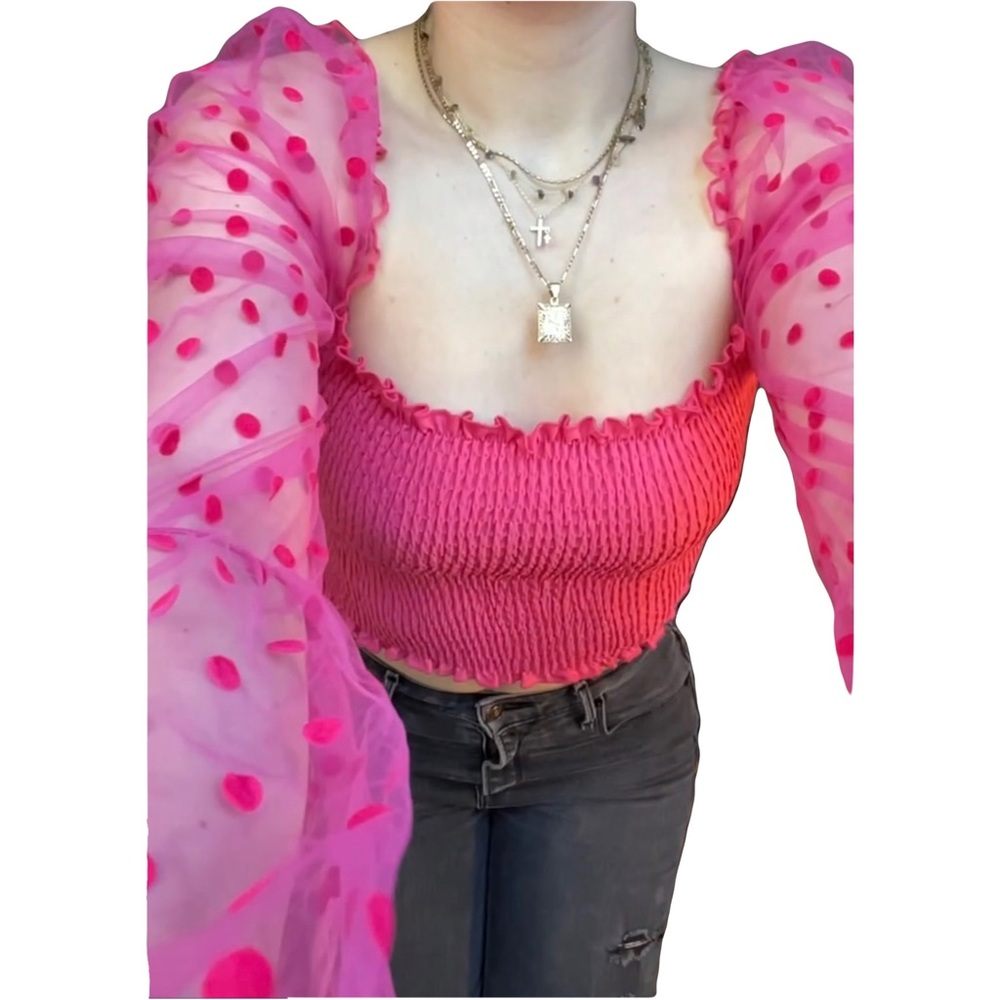 Pink dainty blouse